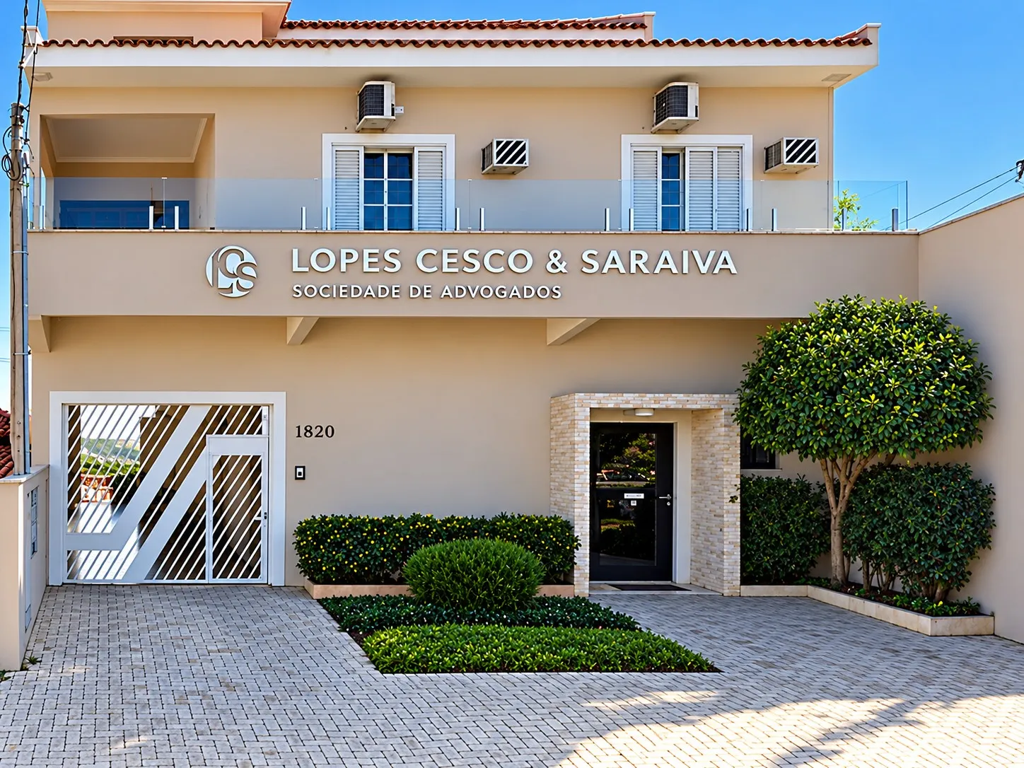 Fachada da unidade da Lopes Cesco & Saraiva na Avenida Bertasso, em Pirapozinho