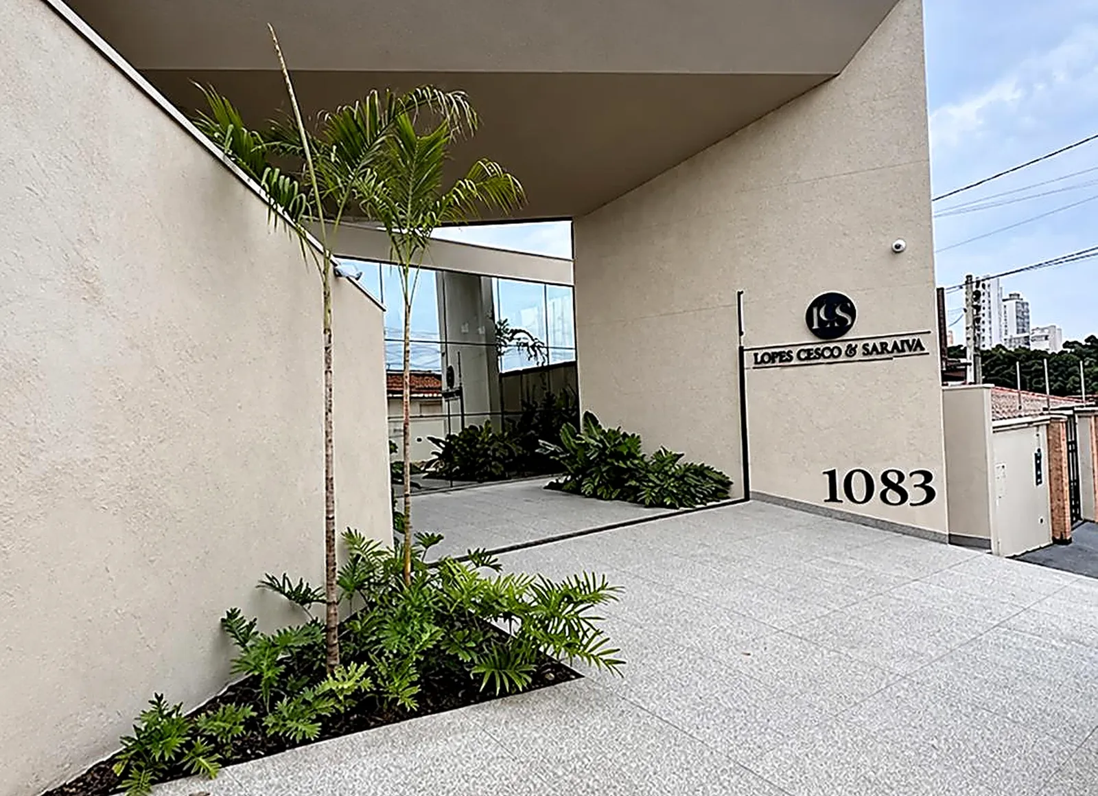 Fachada da unidade da Lopes Cesco & Saraiva na Rua Sete de Setembro, em Presidente Prudente